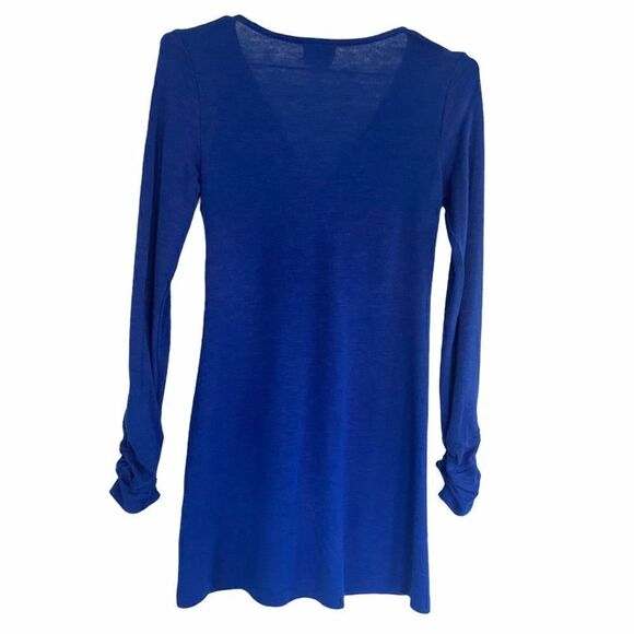 ECI blue long sleeve dress || size small - Picture 3 of 7